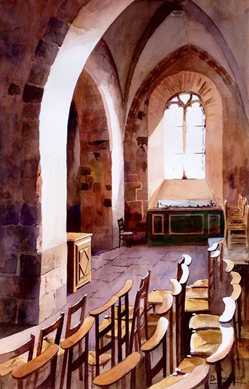 © 2016 BQuillacq. Lumières d'église - Collonges-la-Rouge
