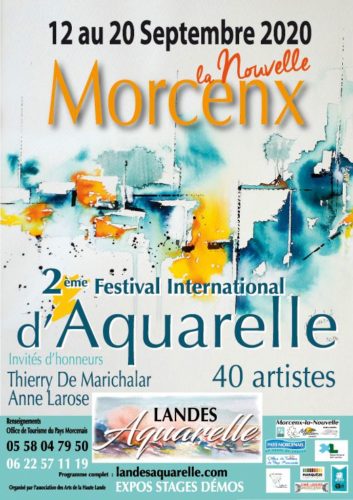 FESTIVAL D’AQUARELLE DE MORCENX (40 Landes)
